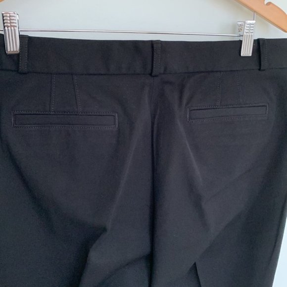 Banana Republic Sloan Slim Ankle Fit Pant black size 16 - Picture 9 of 13